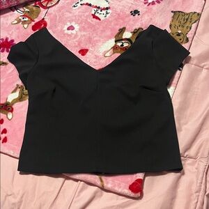 Zara Elegant Black Women's Top